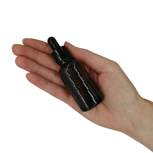 30ml Amber Glass Dropper Bottle - Image 3