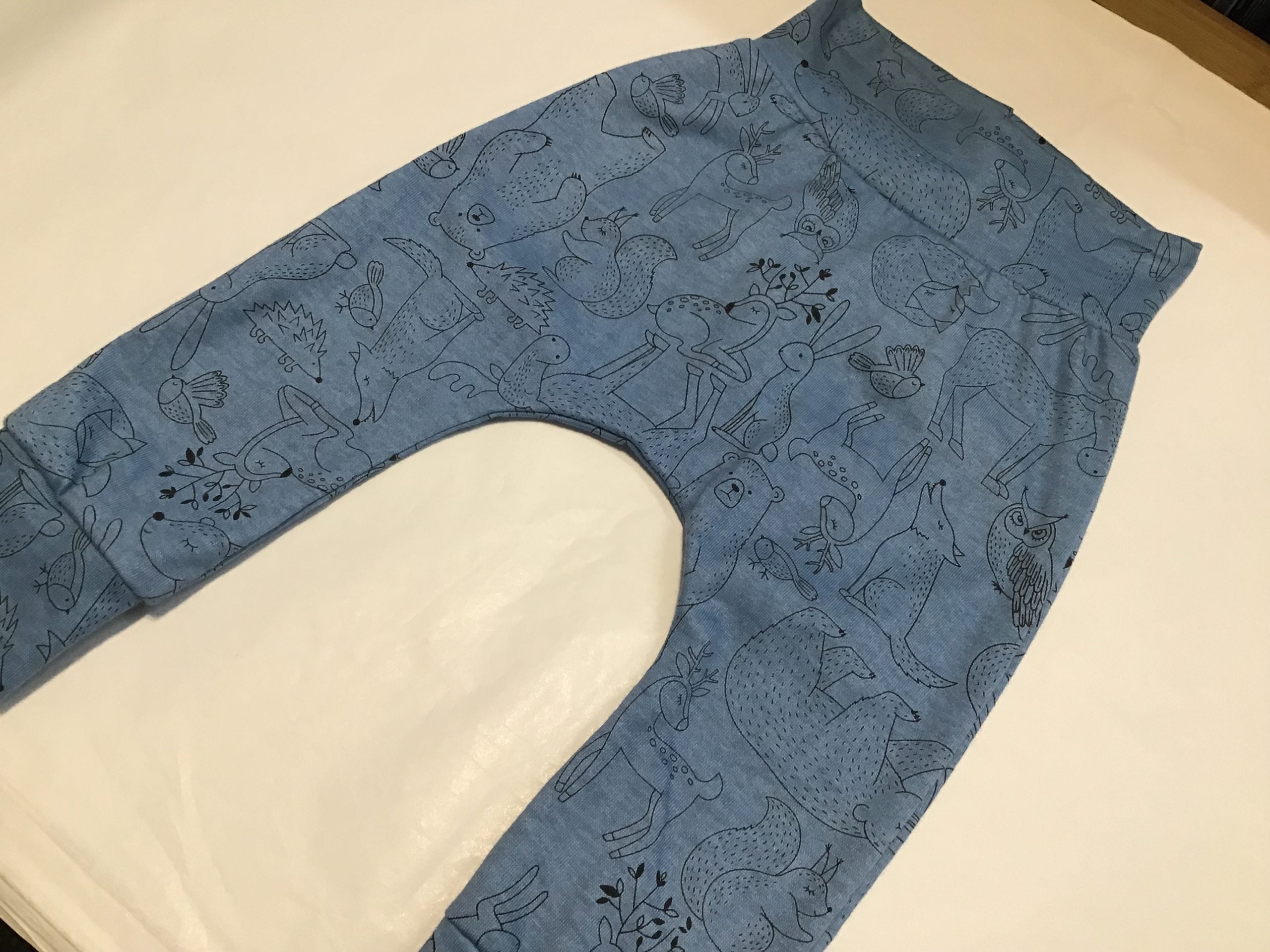 Blue Bears Harem Pants