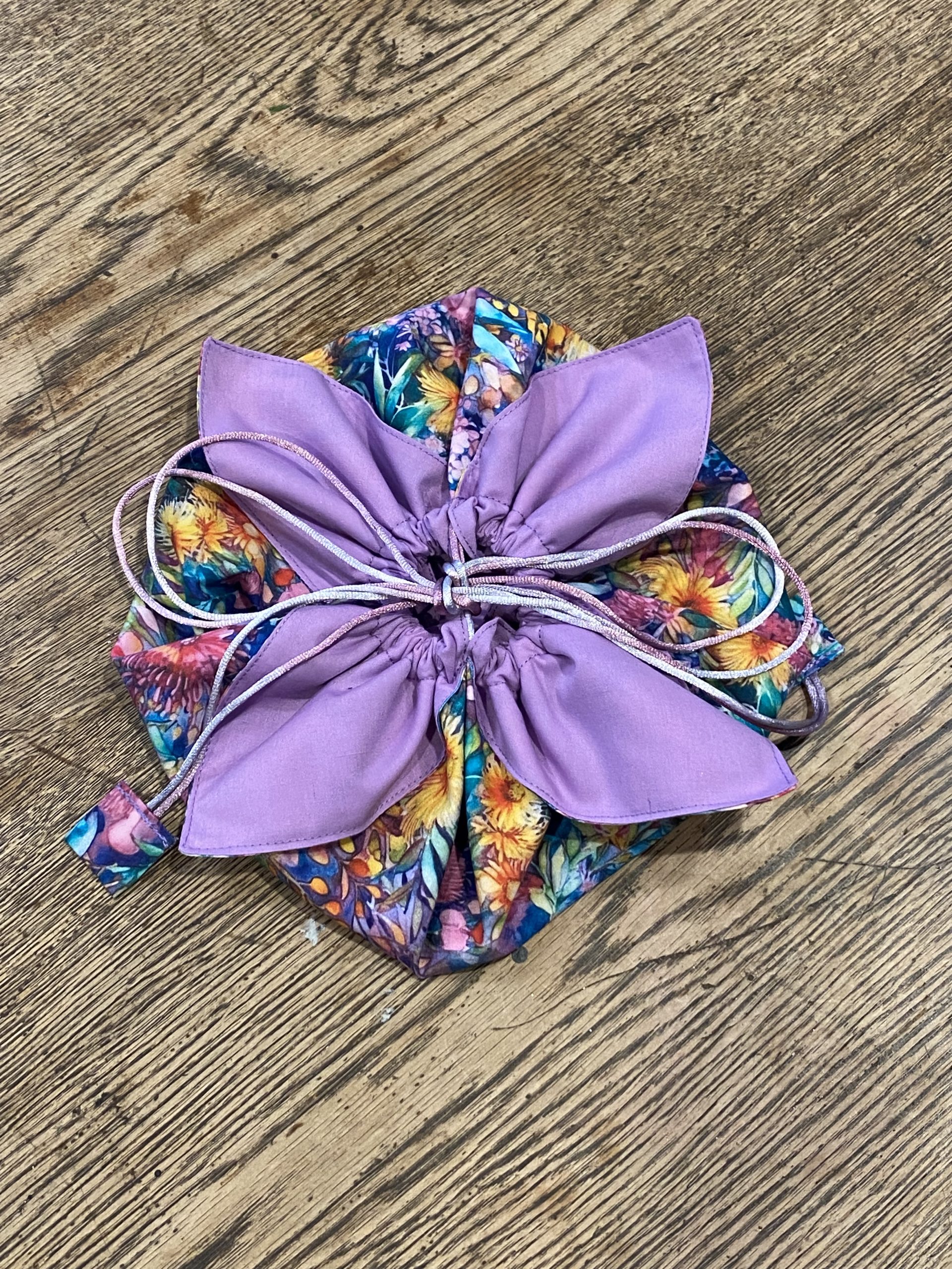 Draw String Lotus Bag