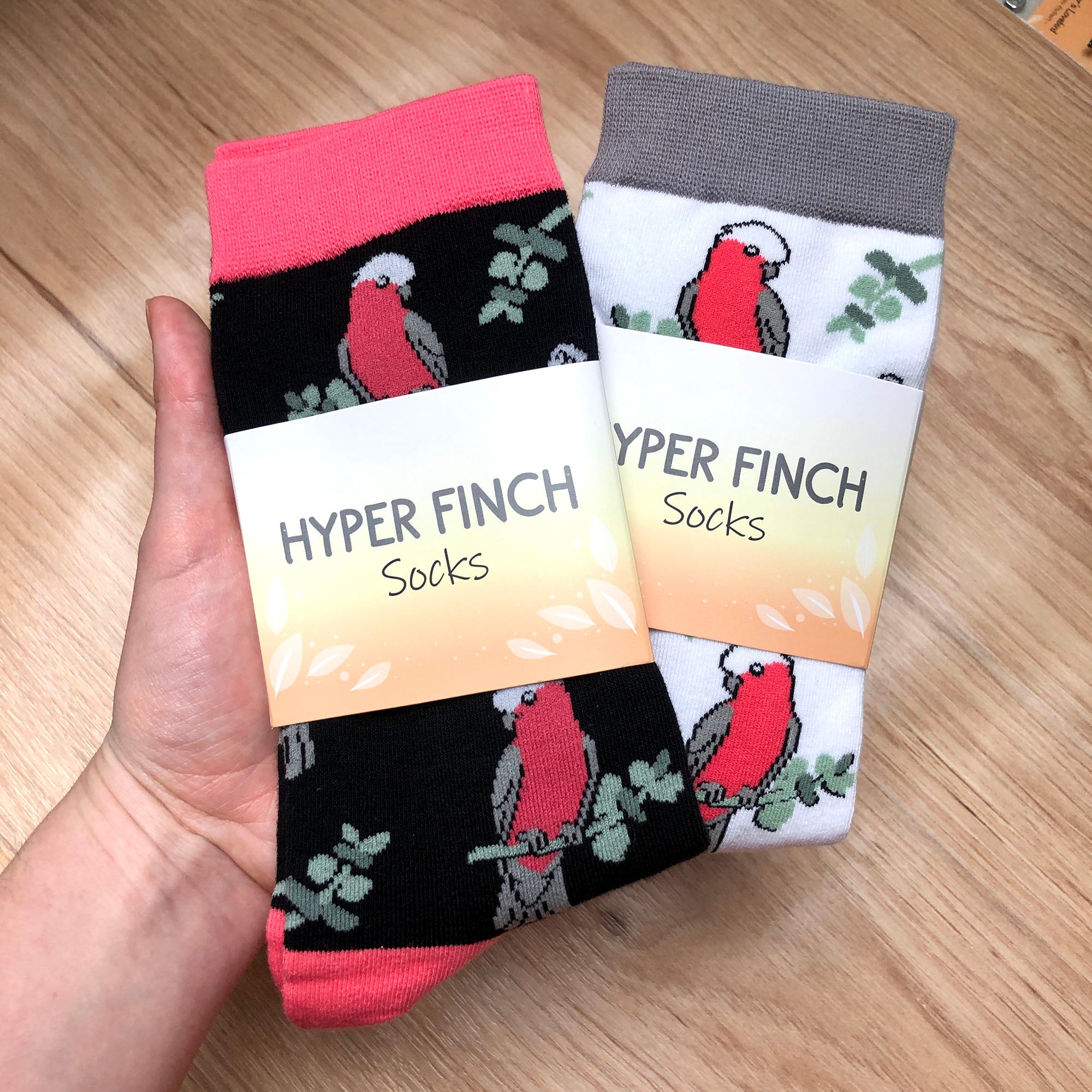 Galah Socks (Black) - Image 2