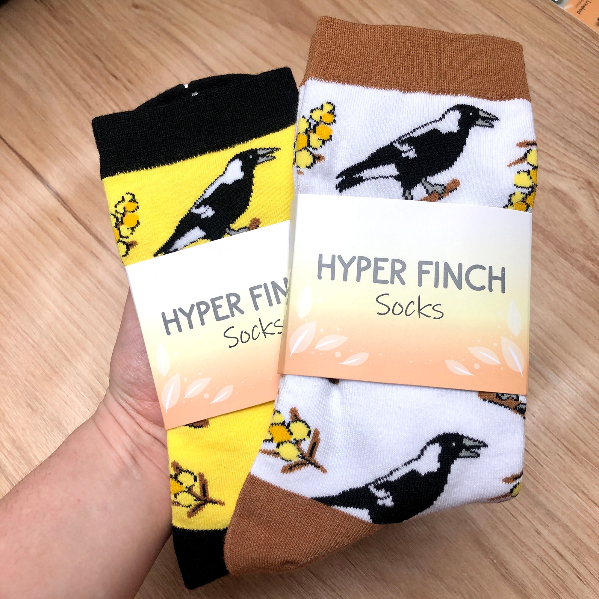 Magpie Socks (White) - Image 2