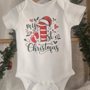 Baby Onesie - My First Christmas