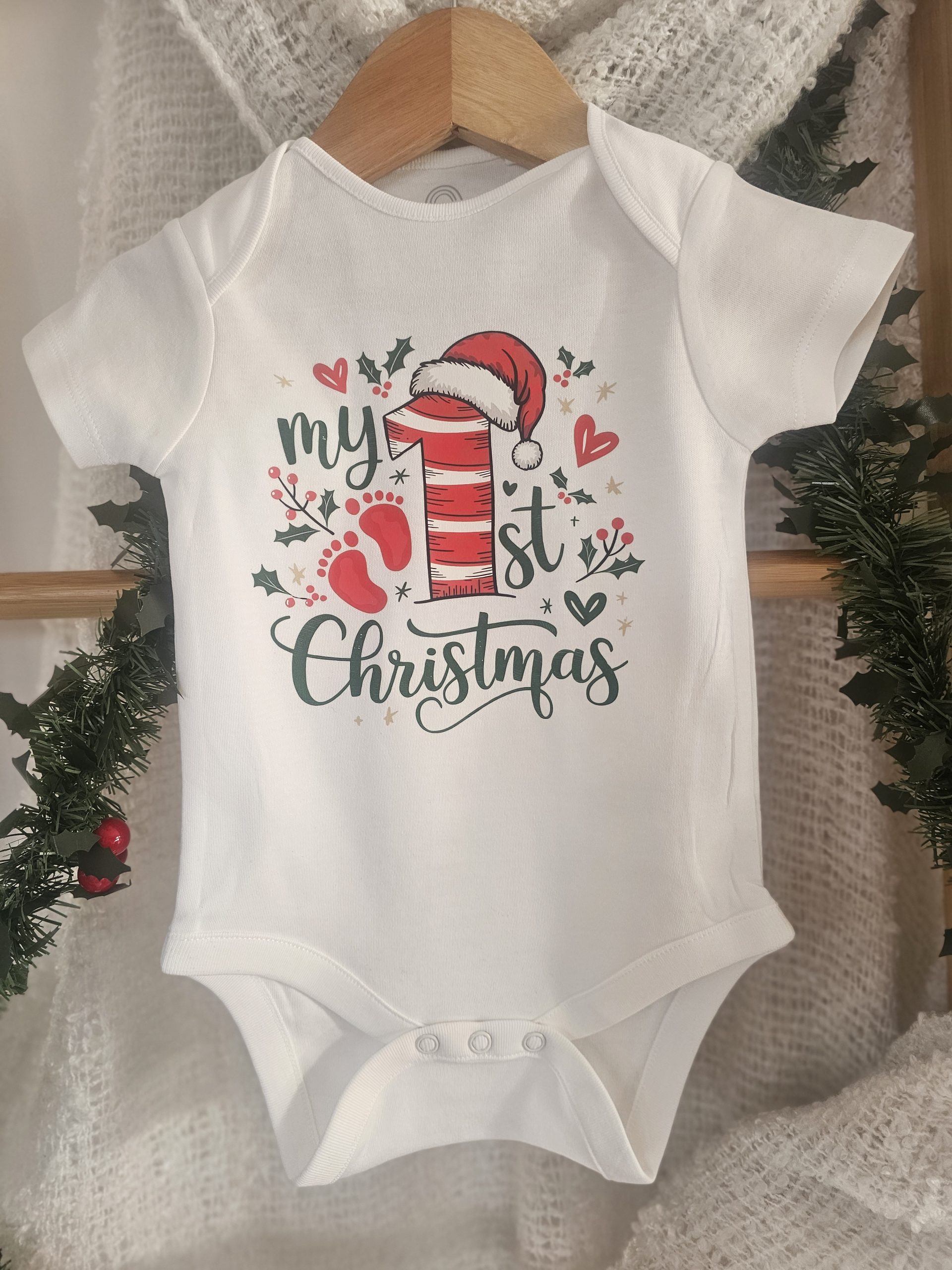 Baby Onesie - My First Christmas
