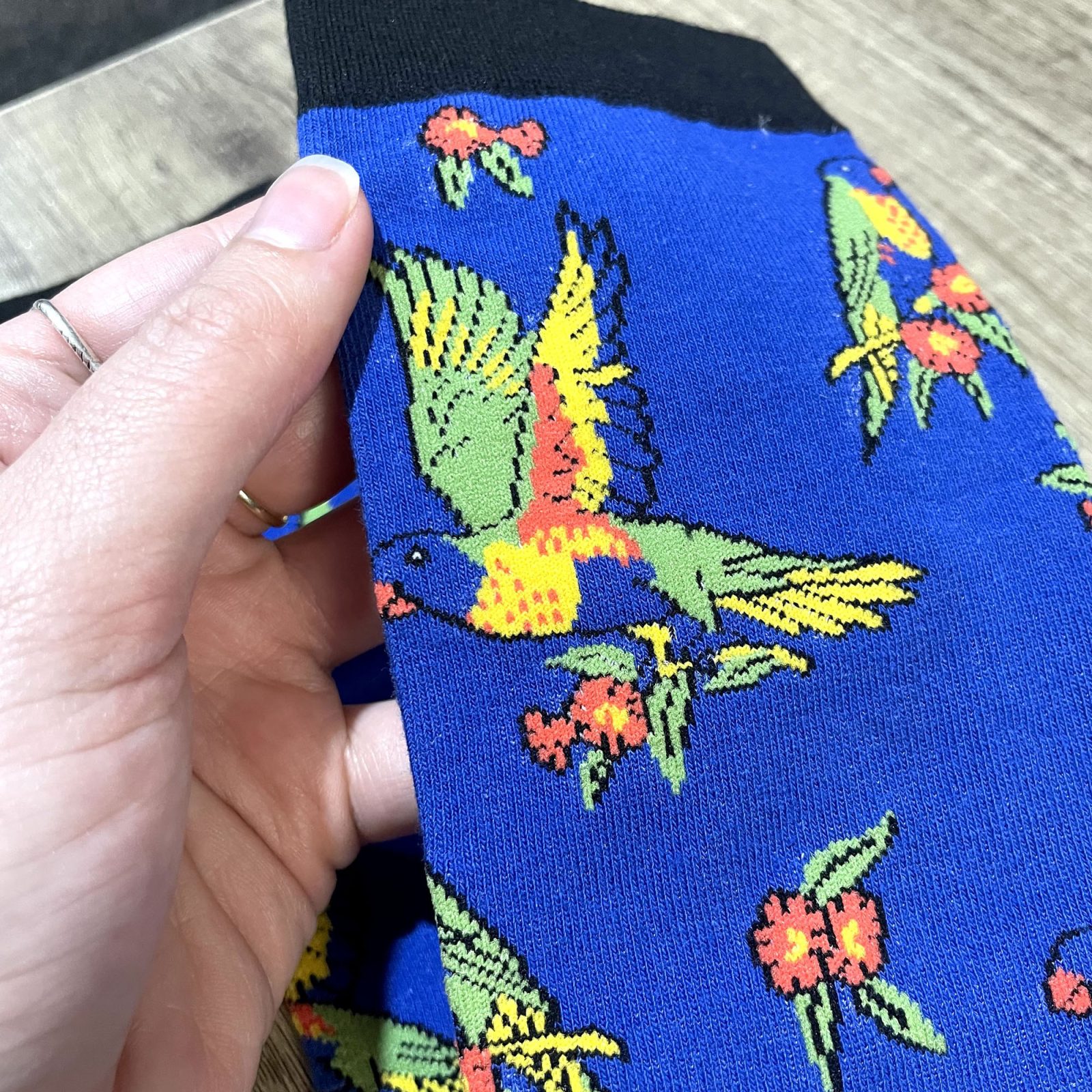 Rainbow Lorikeet Socks (Purple) - Image 2