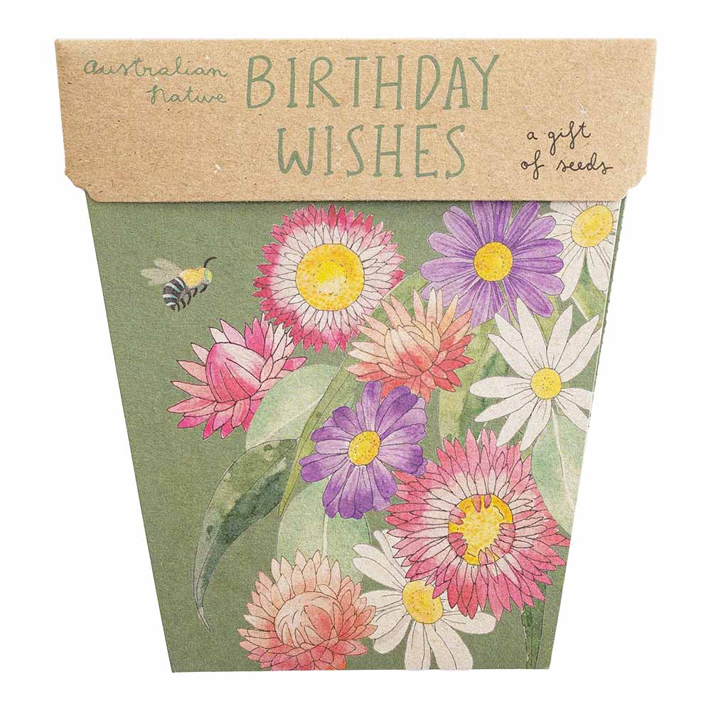 Gift of Seeds - Australian Native Birthday Wishes