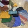 Wash Cloths assorted colours, acrylic and cotton