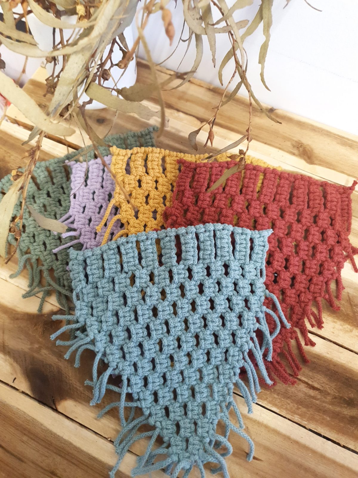 Macrame Pet Bandana's