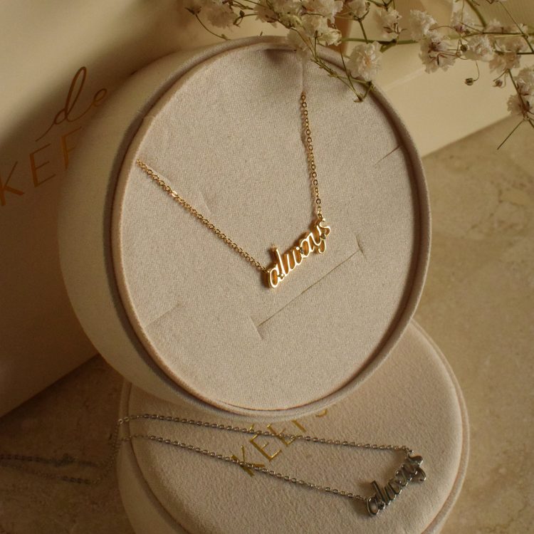 Always Necklace -14K Gold Vermeil - Image 3