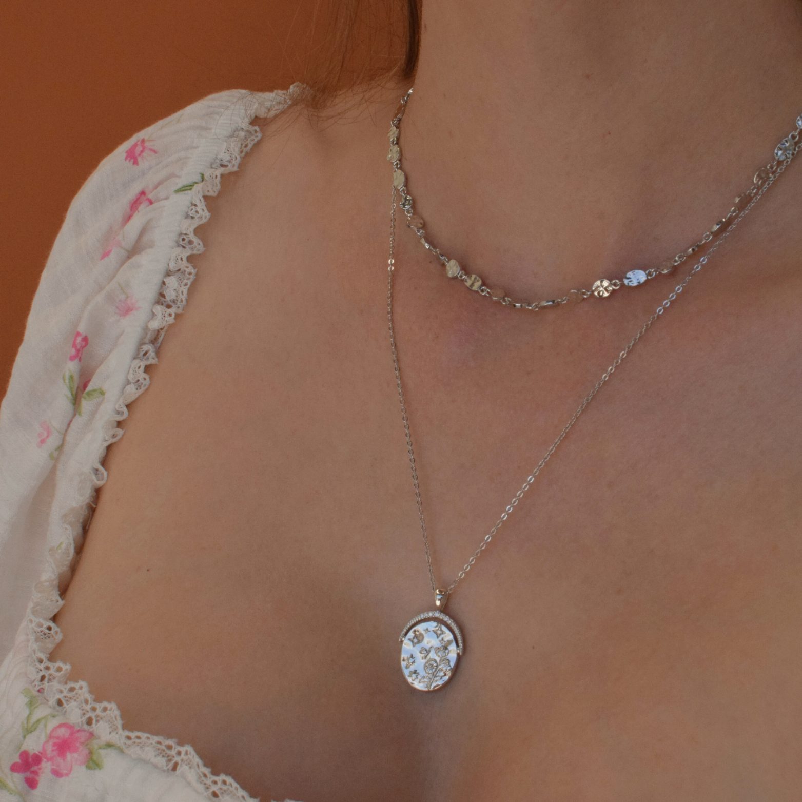 Seasons Amulet Necklace - Sterling Silver - Image 2