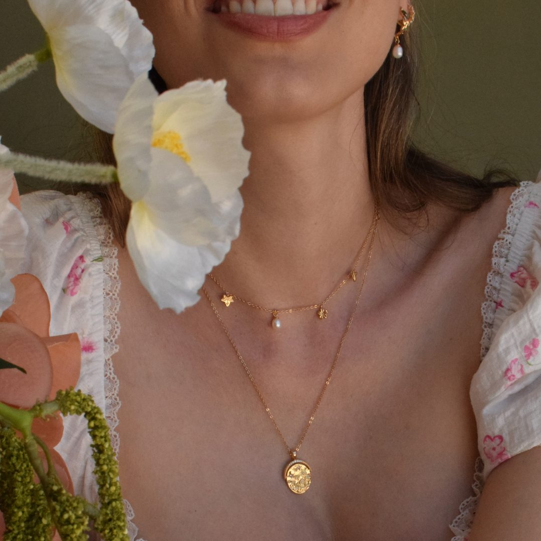 Seasons Charm Necklace - 14K Gold Vermeil - Image 3