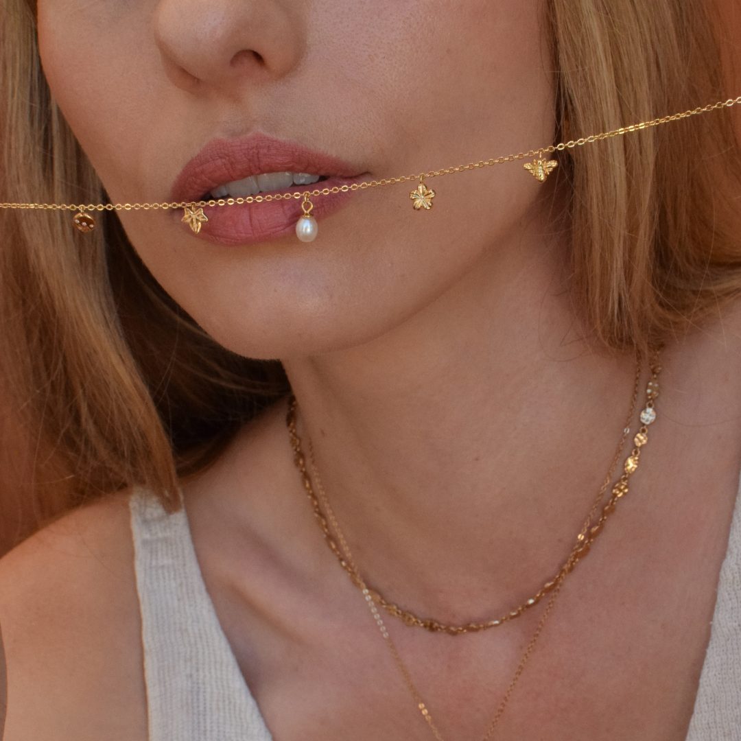Seasons Charm Necklace - 14K Gold Vermeil - Image 4