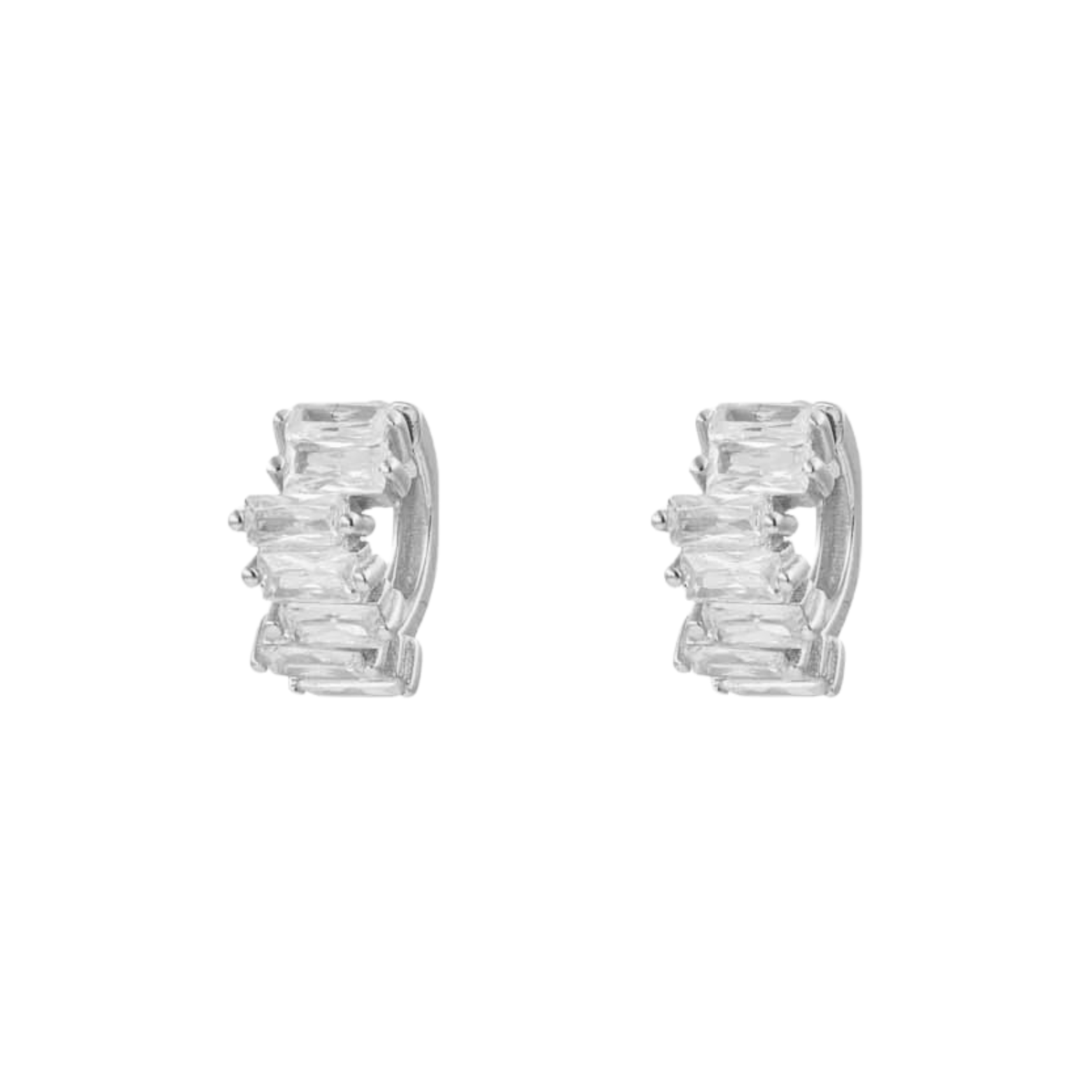 Dominica Huggies - Sterling Silver