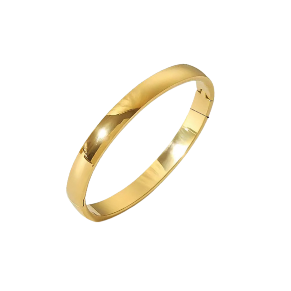 Tara Bangle - 18K Gold Plated Stainless Steel