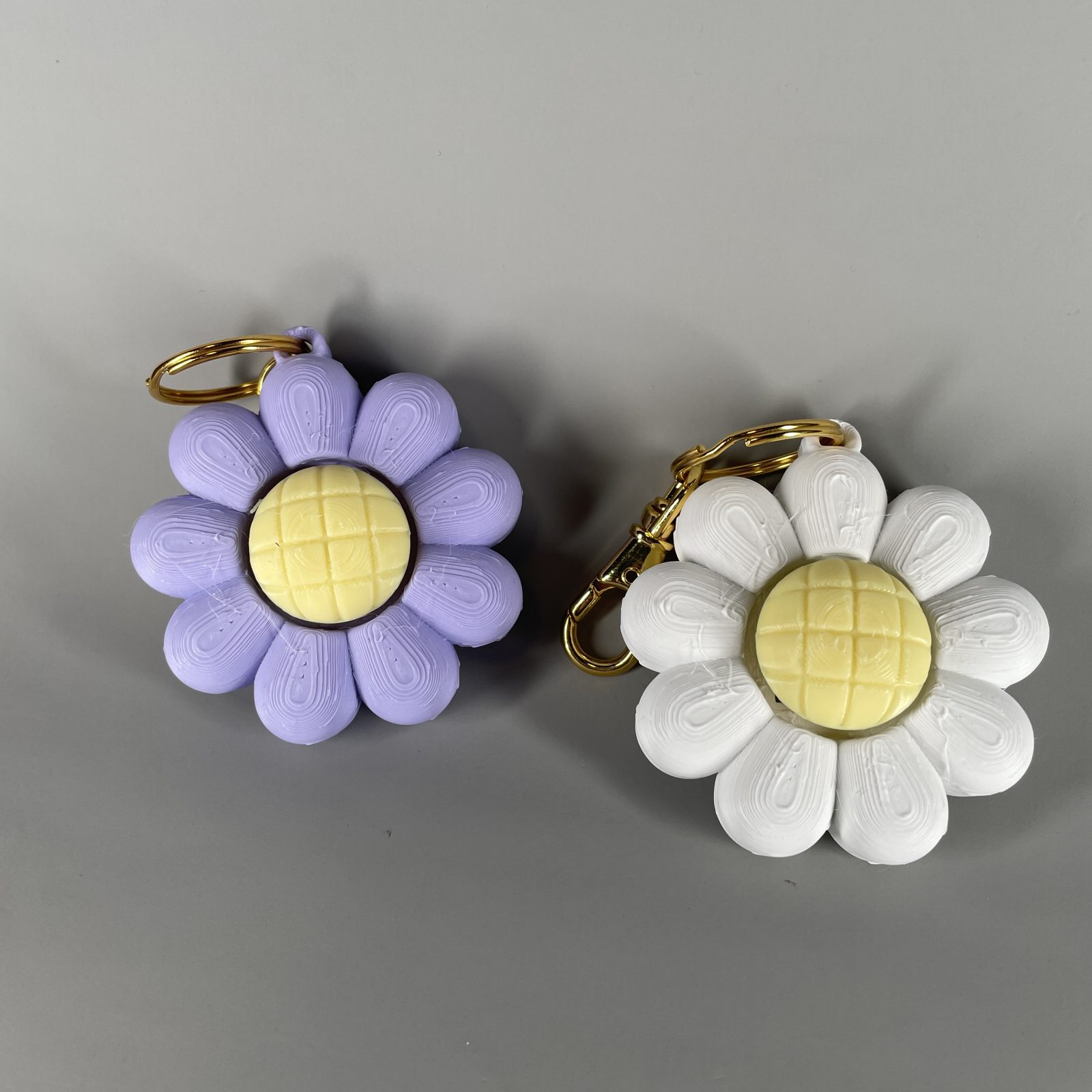 Daisy Fidget Clicker Keychain - Image 5