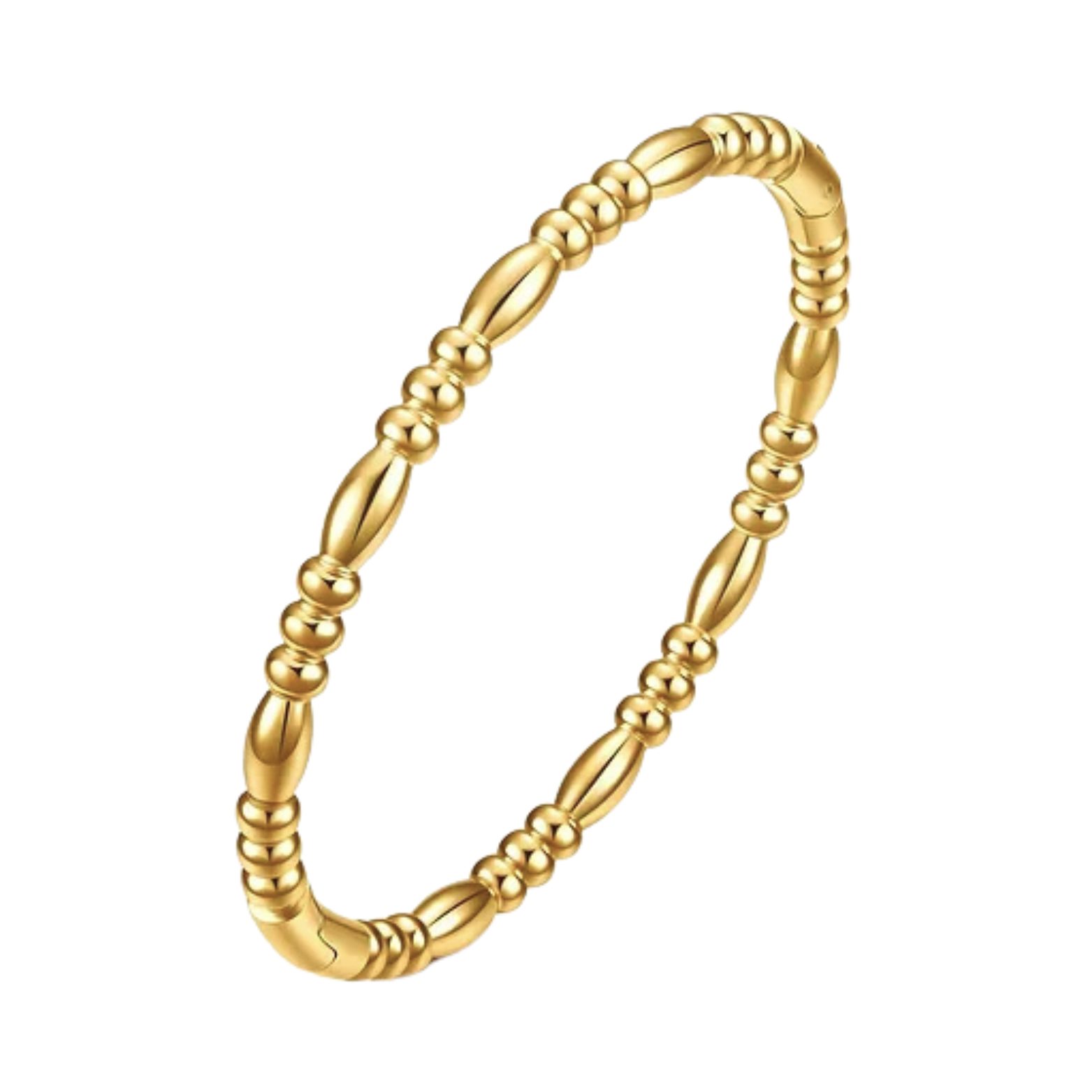 Bobble Bangle - 18K Gold Plated