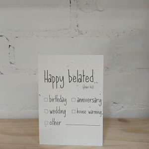 Seeded Greeting Card