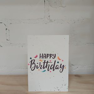 Seeded Greeting Card