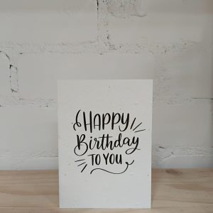 Seeded Greeting Card