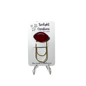 Paperclip gridiron bookmark