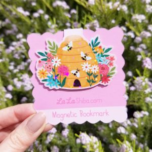 Beehive Magnetic Bookmark