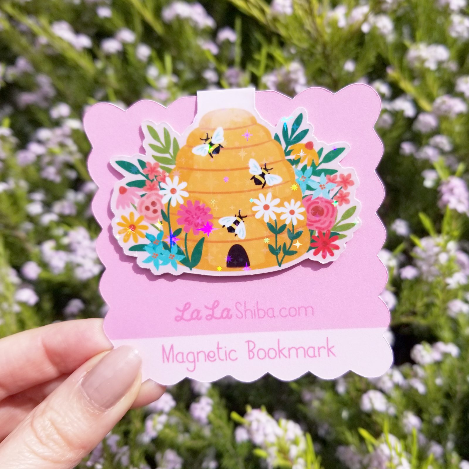Beehive Magnetic Bookmark
