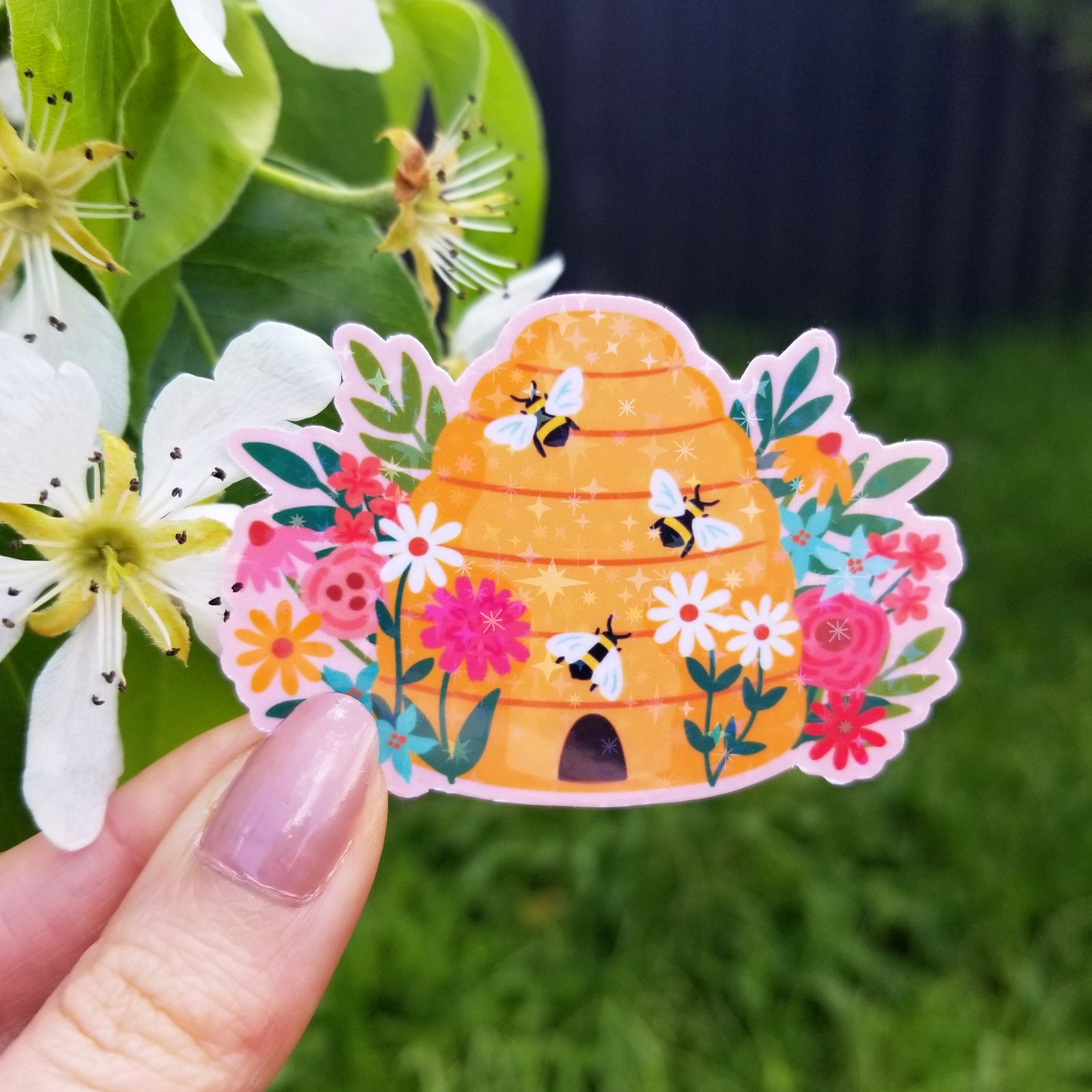 Beehive Sticker 2
