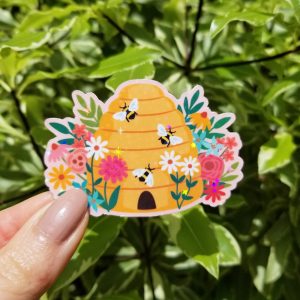 Bee Hive Sticker