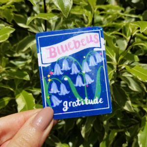 Bluebells Flower Sticker 2