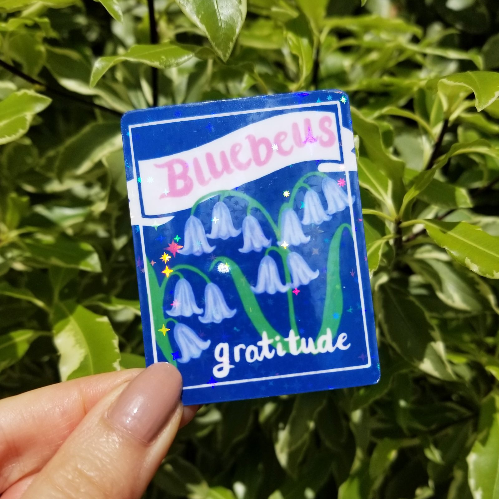Bluebells Flower Sticker 2