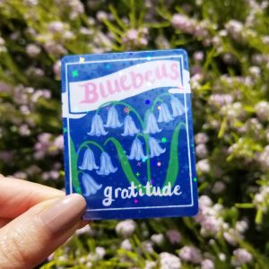 Bluebells Flower Sticker 1