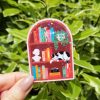 Bookcase Sticker