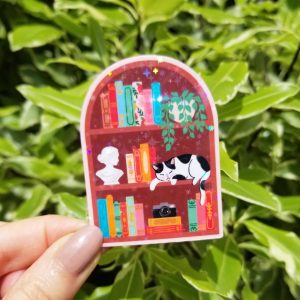 Bookcase Sticker
