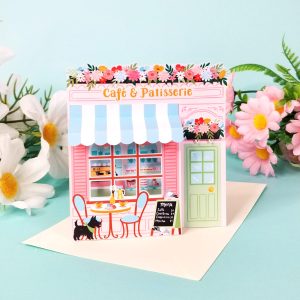 Cafe and Patisserie 3D Card