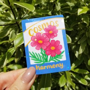 Cosmo Flower Sticker