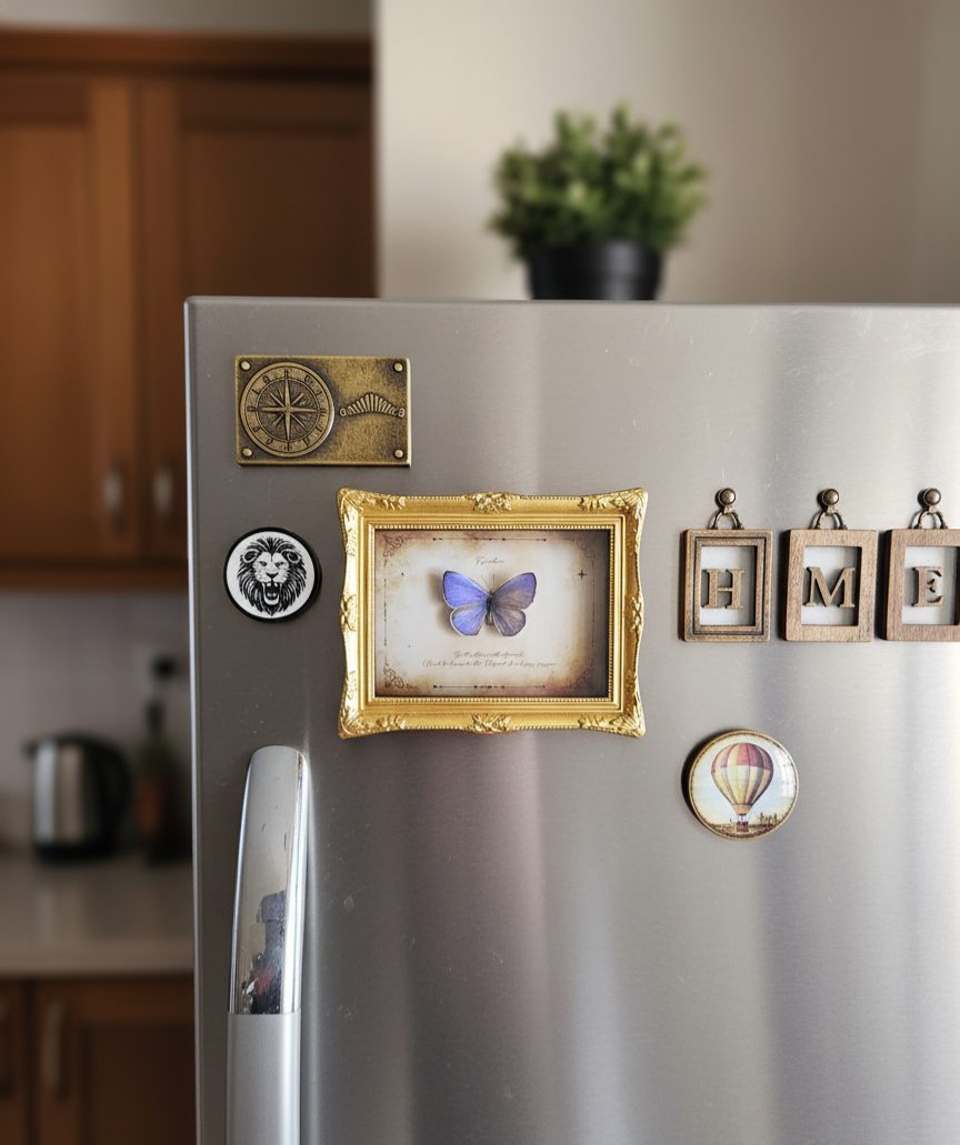 Fridge Magnet Framed Butterfly - Image 9