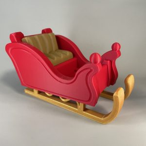 Santa's Sleigh Christmas Decoration