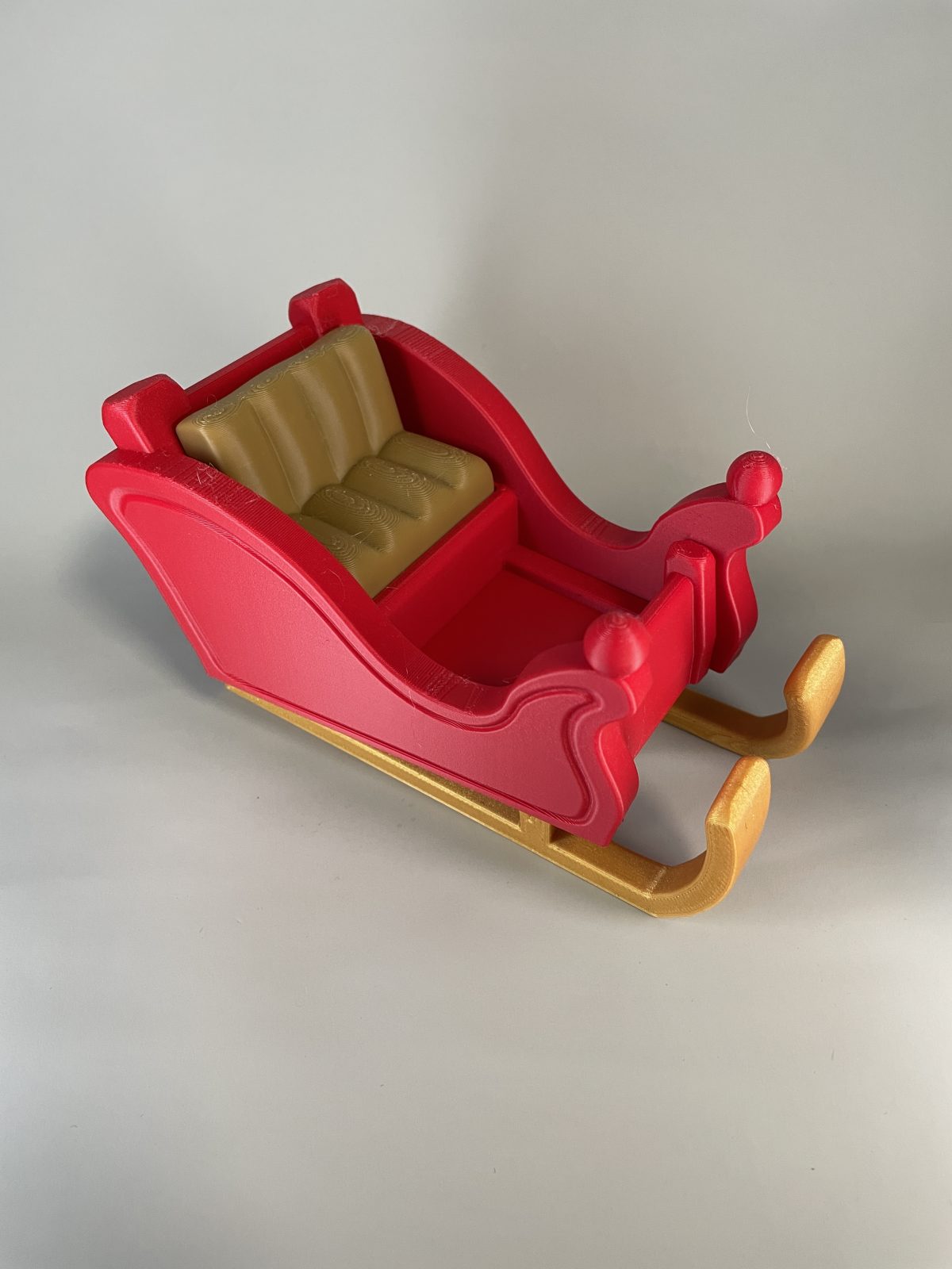 Santa's Sleigh Christmas Decoration - Image 3