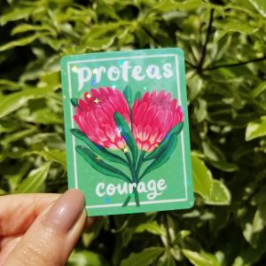Protea Flower Sticker