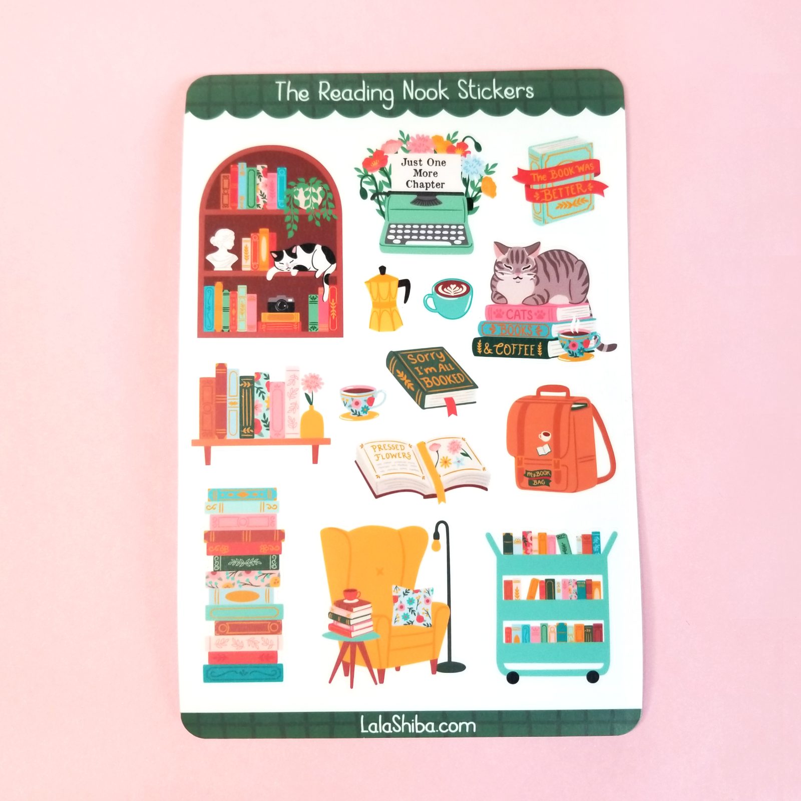 Reading Nook Sticker Sheet
