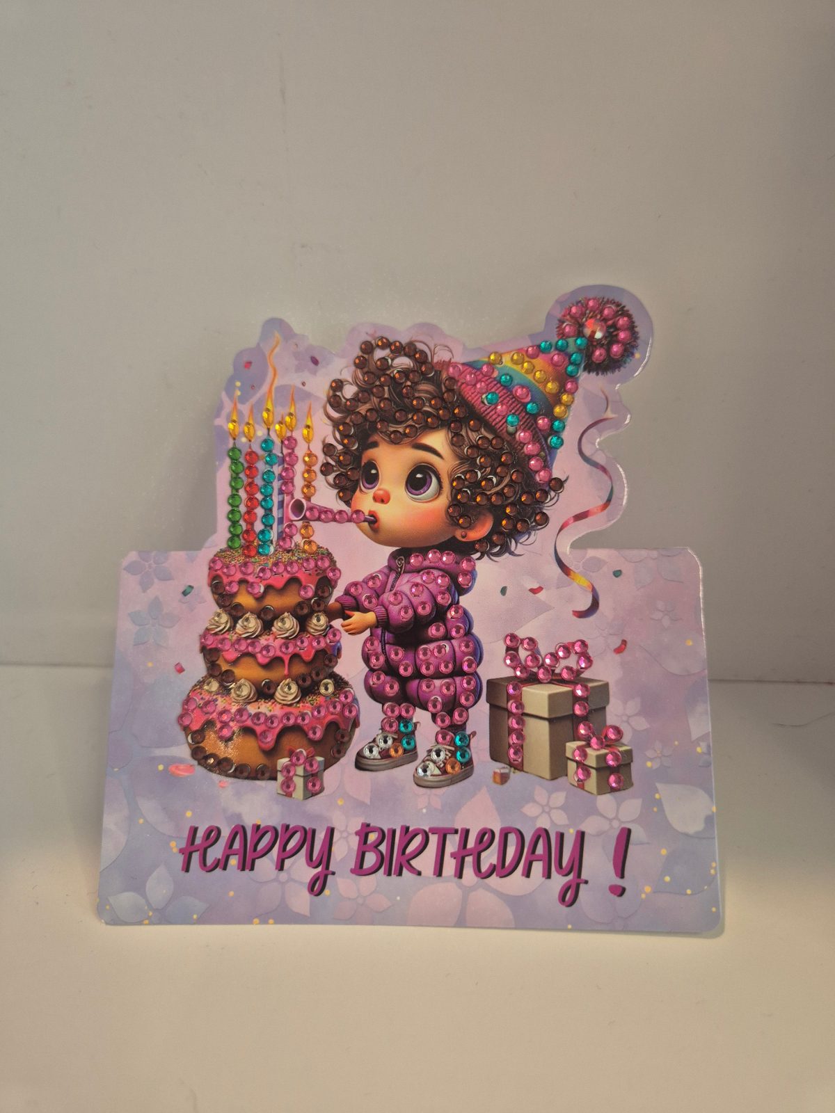 HBD girl gift card