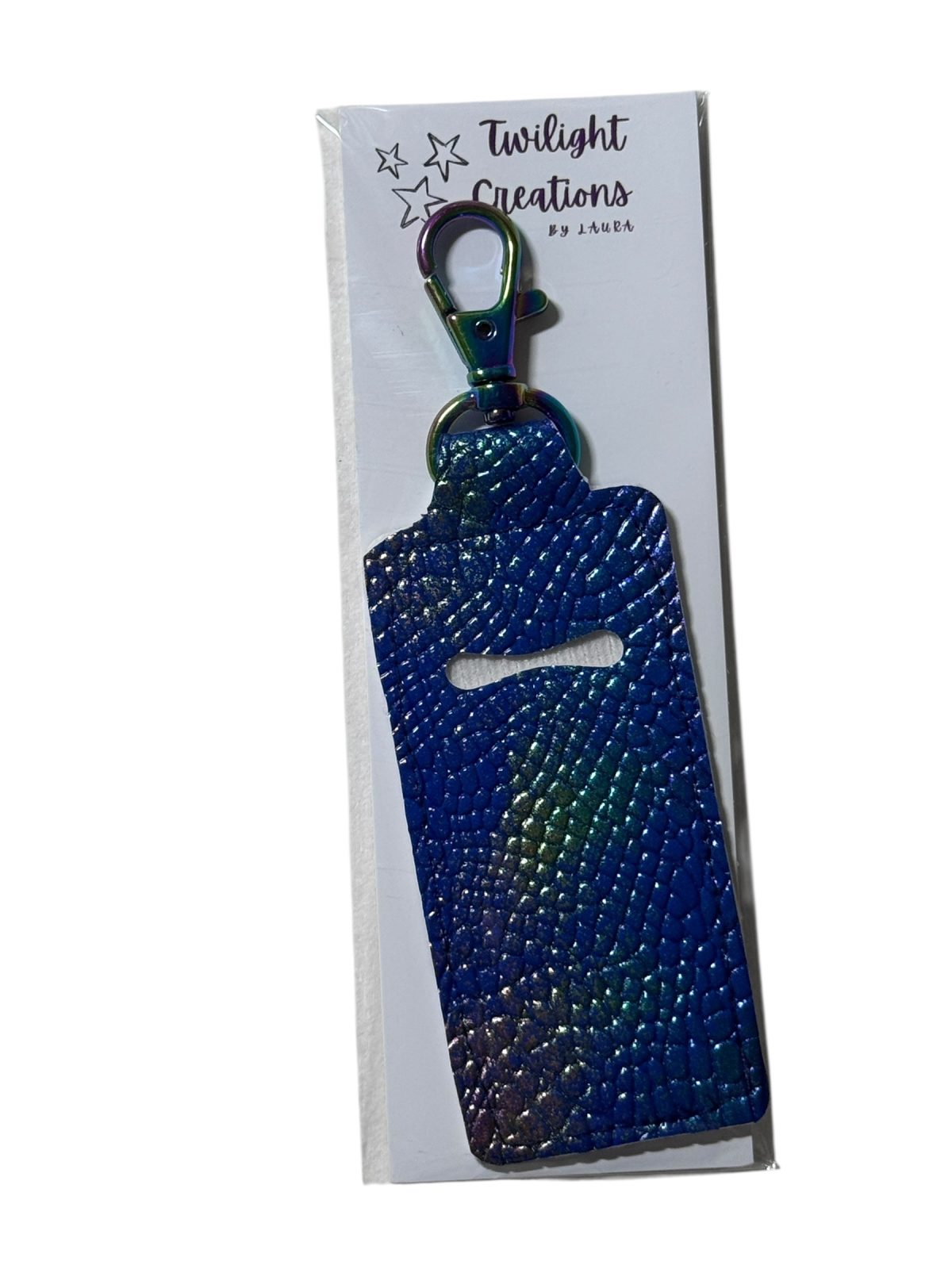 snake skin textured lipgloss holder