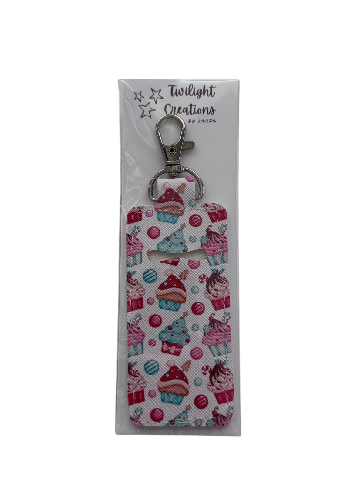 Christmas cupcakes lipgloss holder