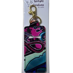 Musical print lipgloss holder