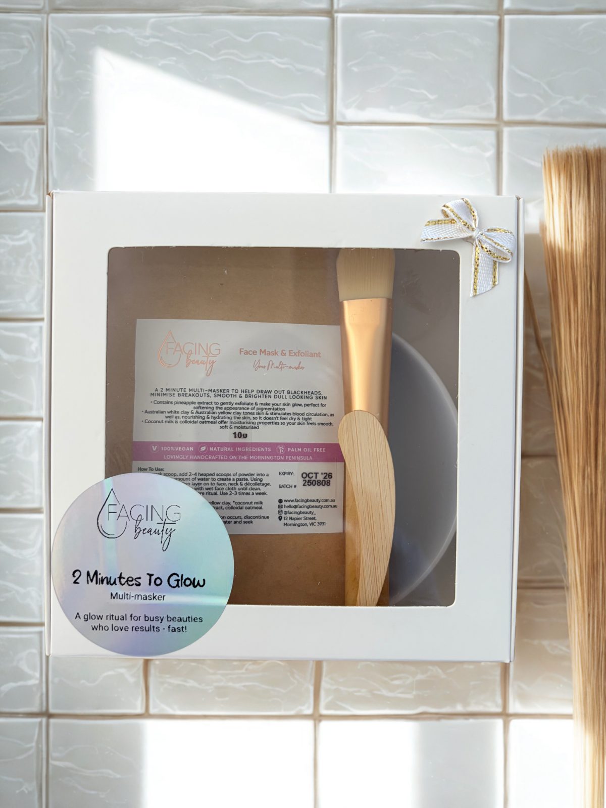 Facing Beauty 2 Minutes To Glow Mask Kit