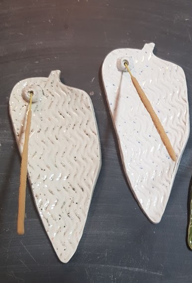 Wave Leaf Incense Burner