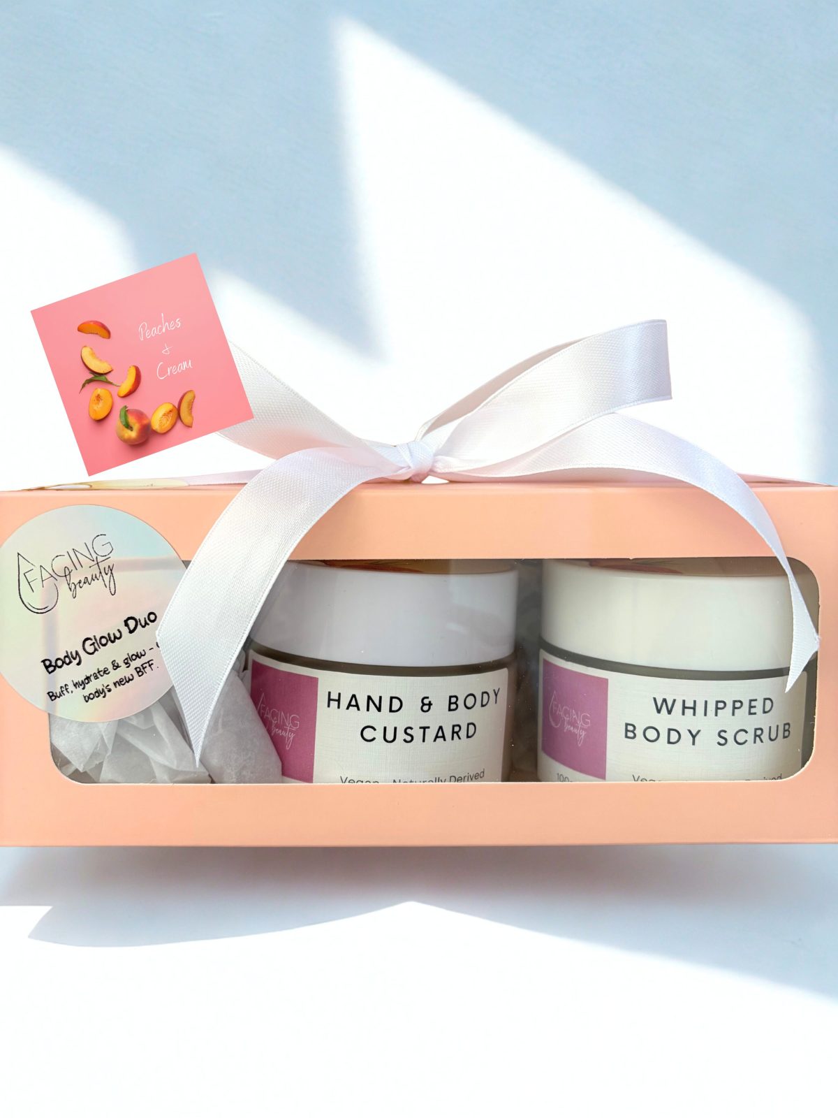 Facing Beauty Body Glow Duo - Peaches & Cream