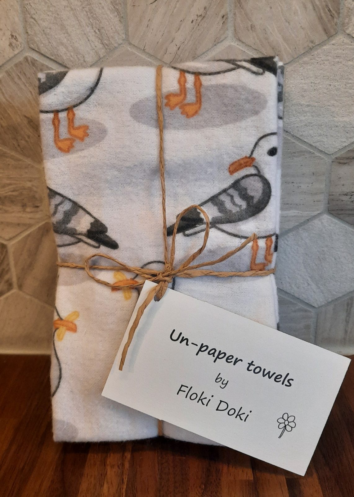 Un-paper towels 10 pack Seagulls