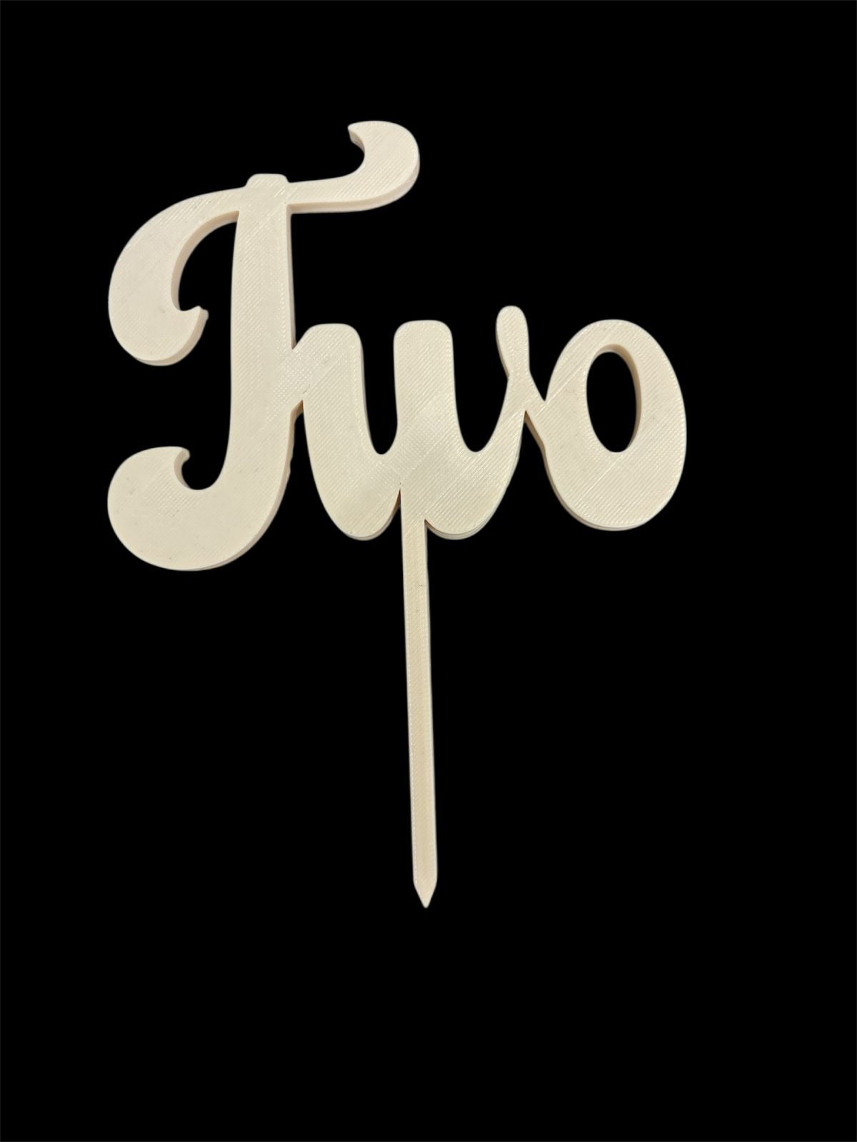 Two Cake Topper
