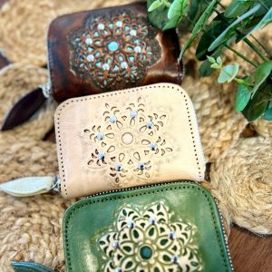 Brown Mini Mandala Coin Purse
