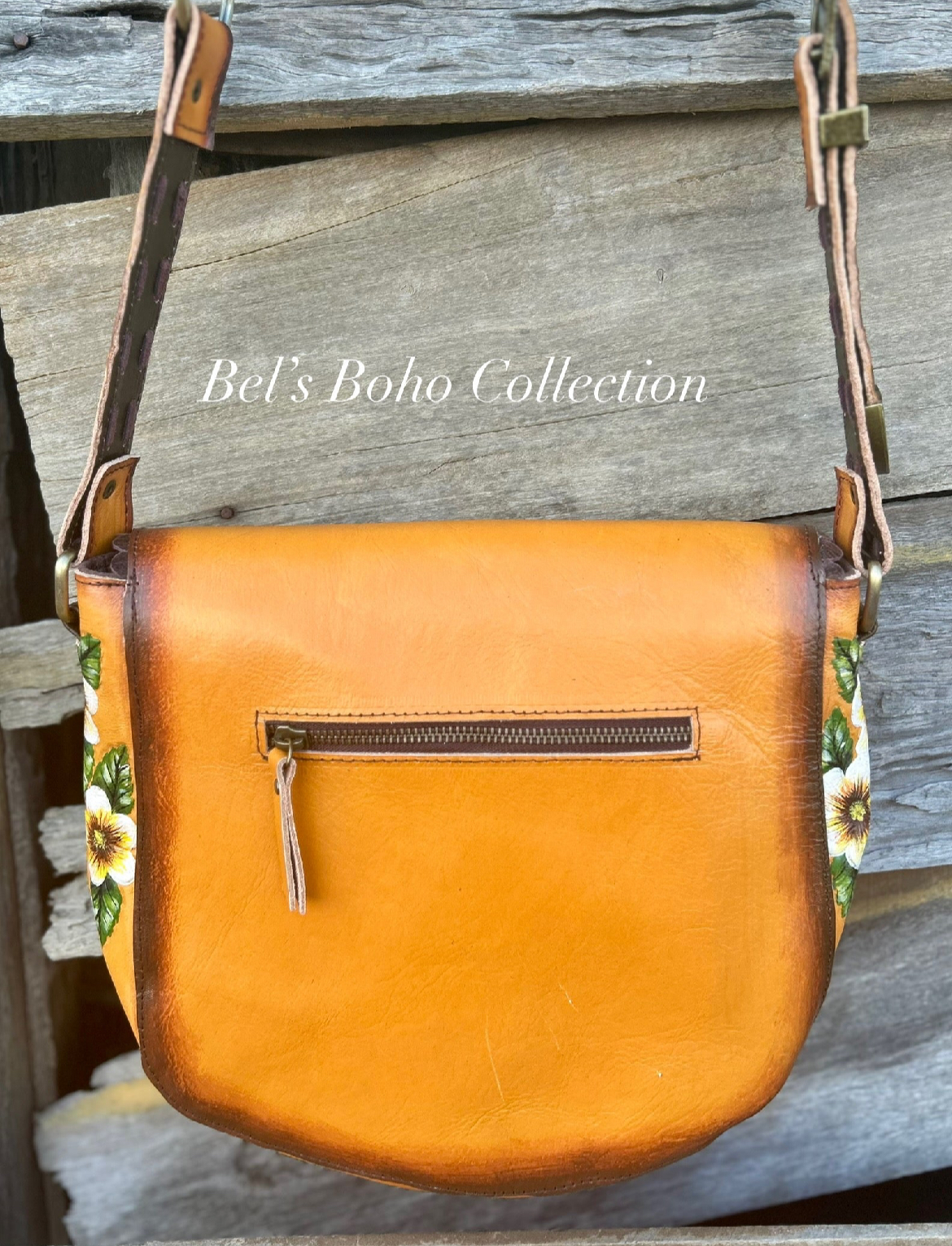 The Hand-Painted Bee Blossom Bag - Image 5